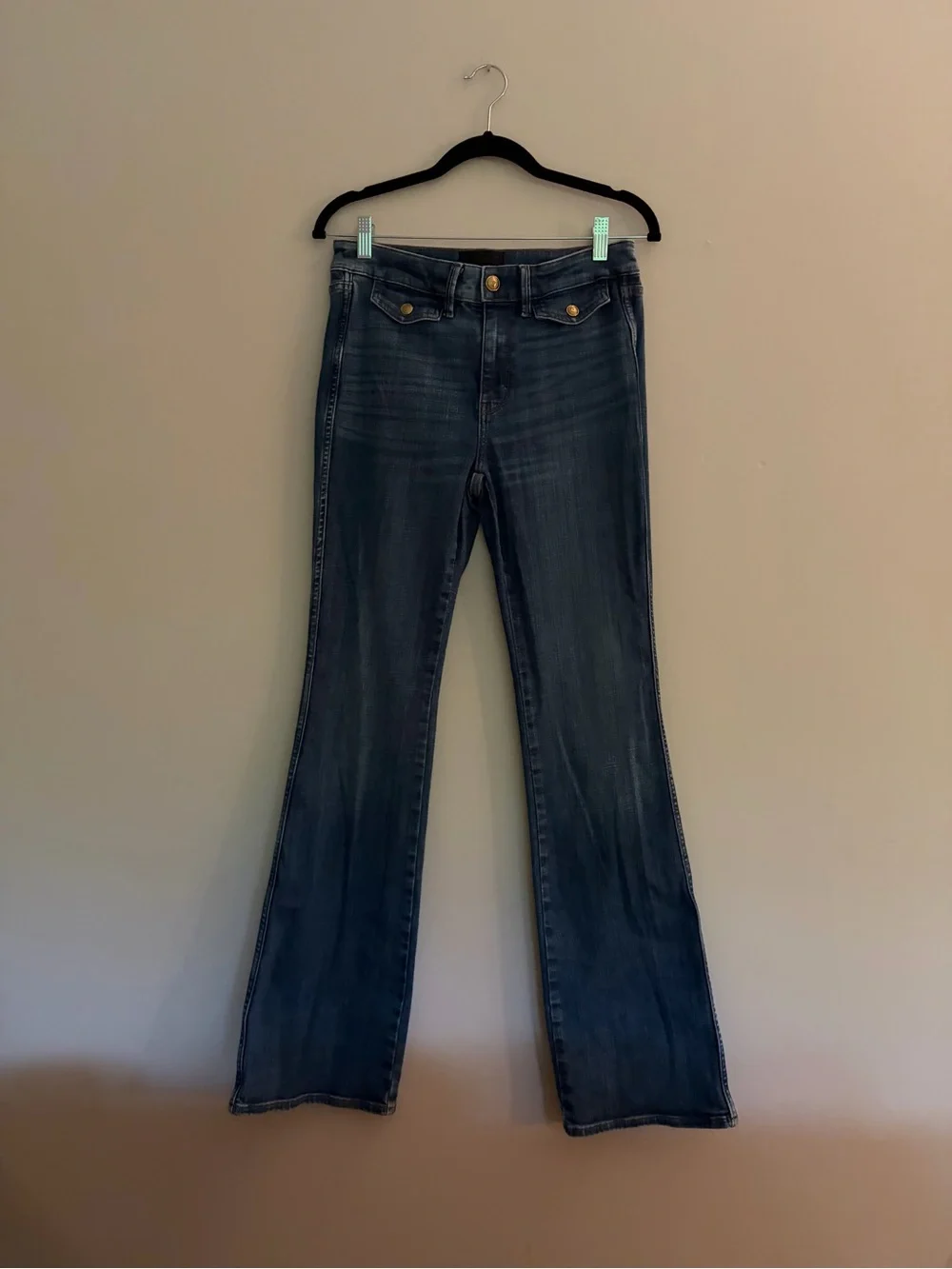 White House Black Market High-Rise Skinny Flare Everyday Soft Jeans